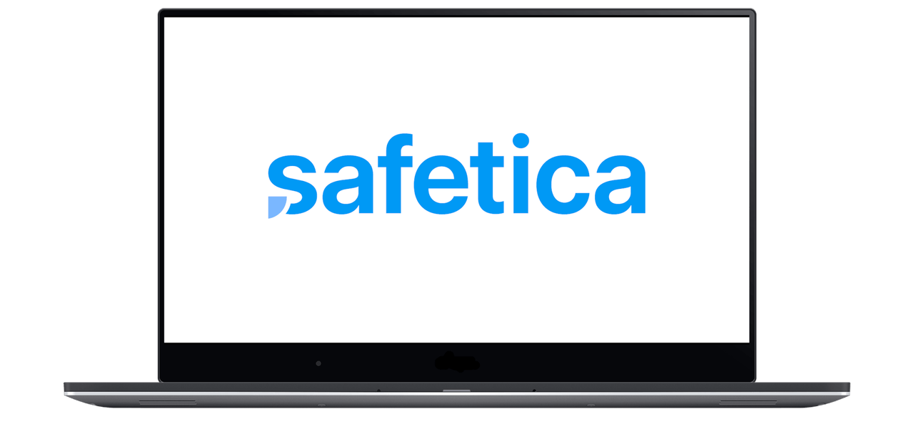 Safetica logo in dell laptop