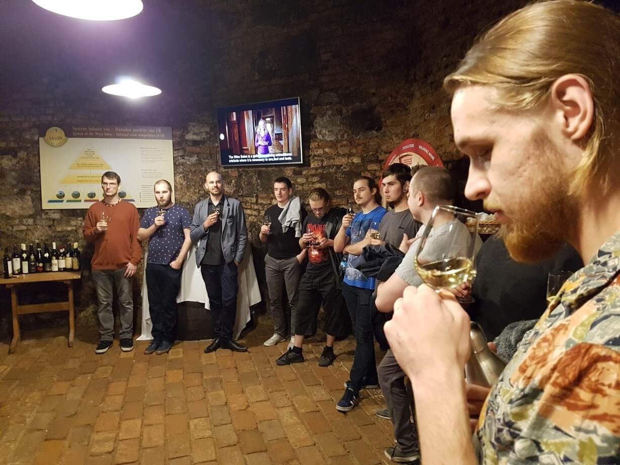 Rado being like "Hmmmm some fine wine here. Hangover incoming"