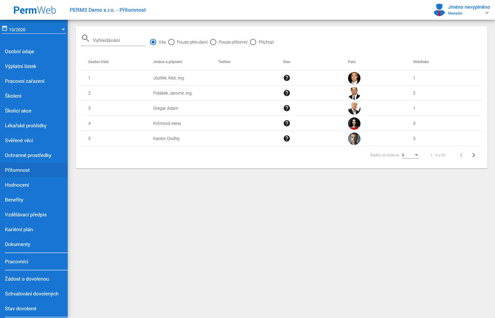 PermWeb screen 3
