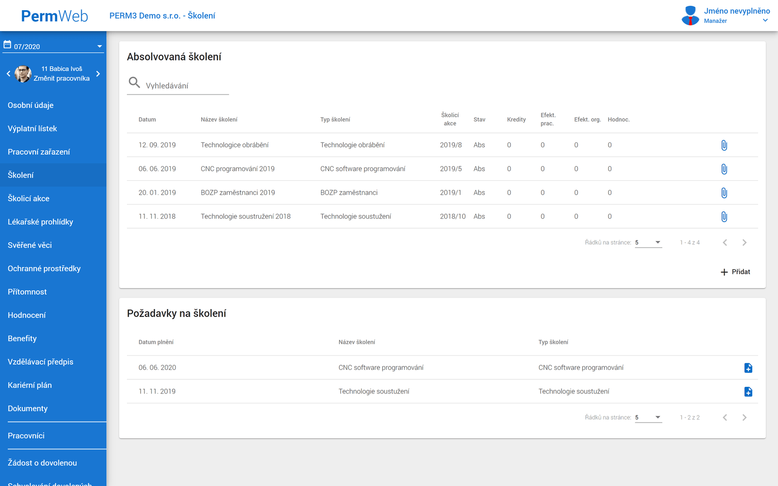 PermWeb screen 6