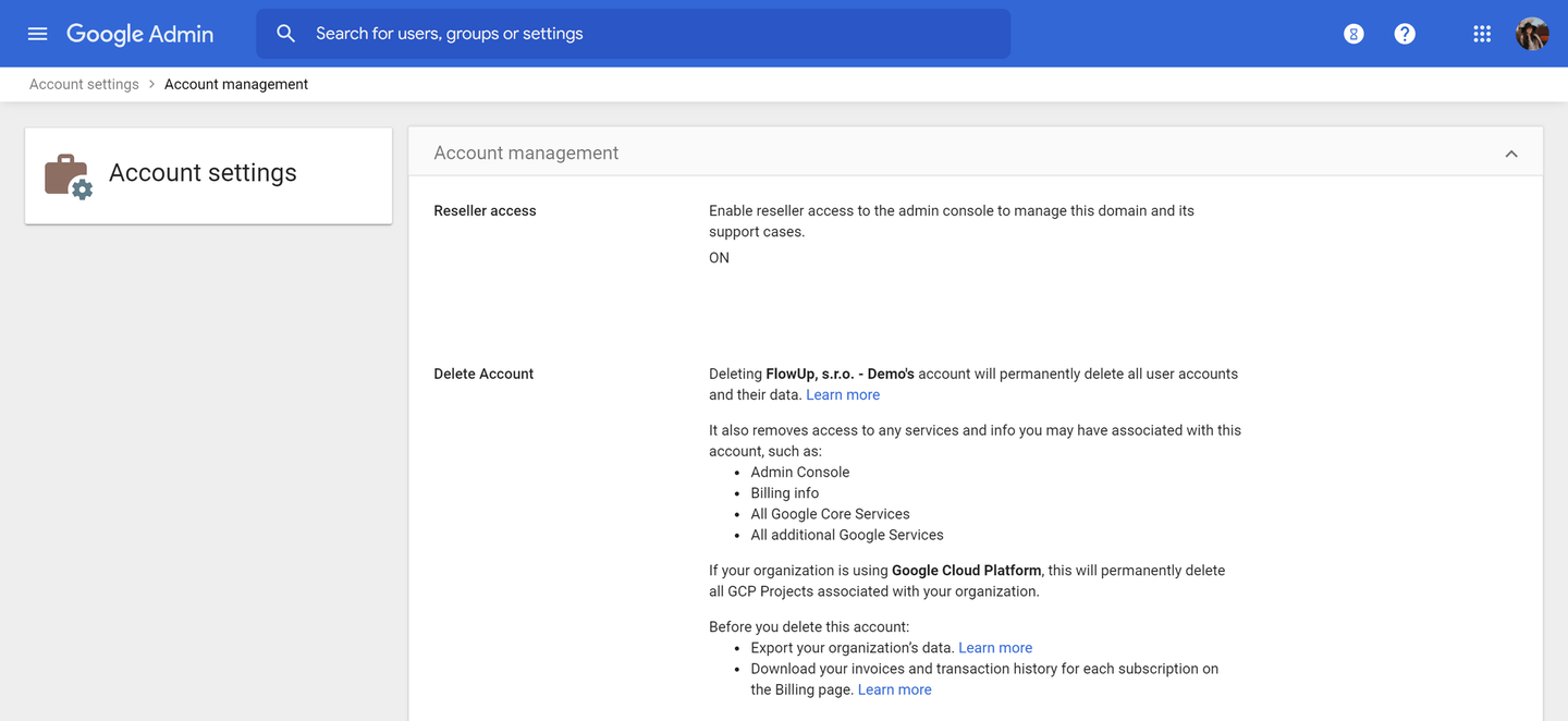 admin.google.com 3